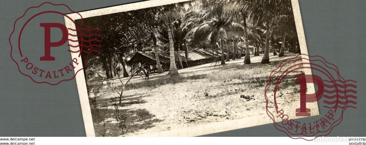 Fotograf&iacute;a antigua: Kewansasap Papua New Guinea NORTH EASTERN DIVISION COLLINGWOOD BAY 13*9CM Fonds Victor FORBIN 1864-