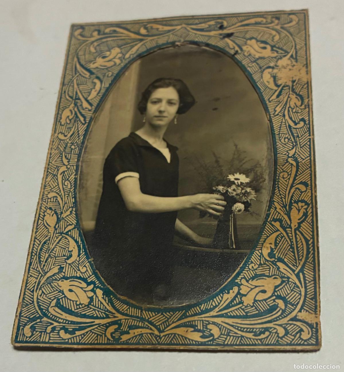 Fotograf&iacute;a antigua: BONITA FOTO RETRATO MUJER, A&Ntilde;OS 20-30 , FOTOGRAFIA ARACIL ZARAGOZA
