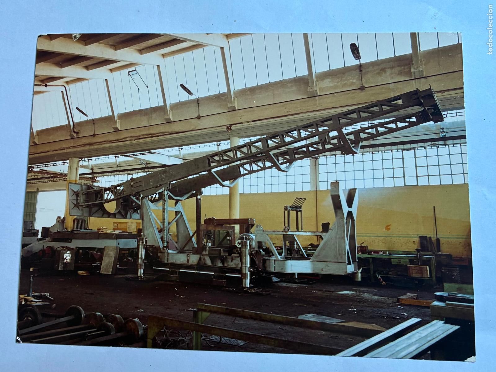 Fotograf&iacute;a antigua: FOTOGRAFIA MAQUINARIA CALSA, ZARAGOZA