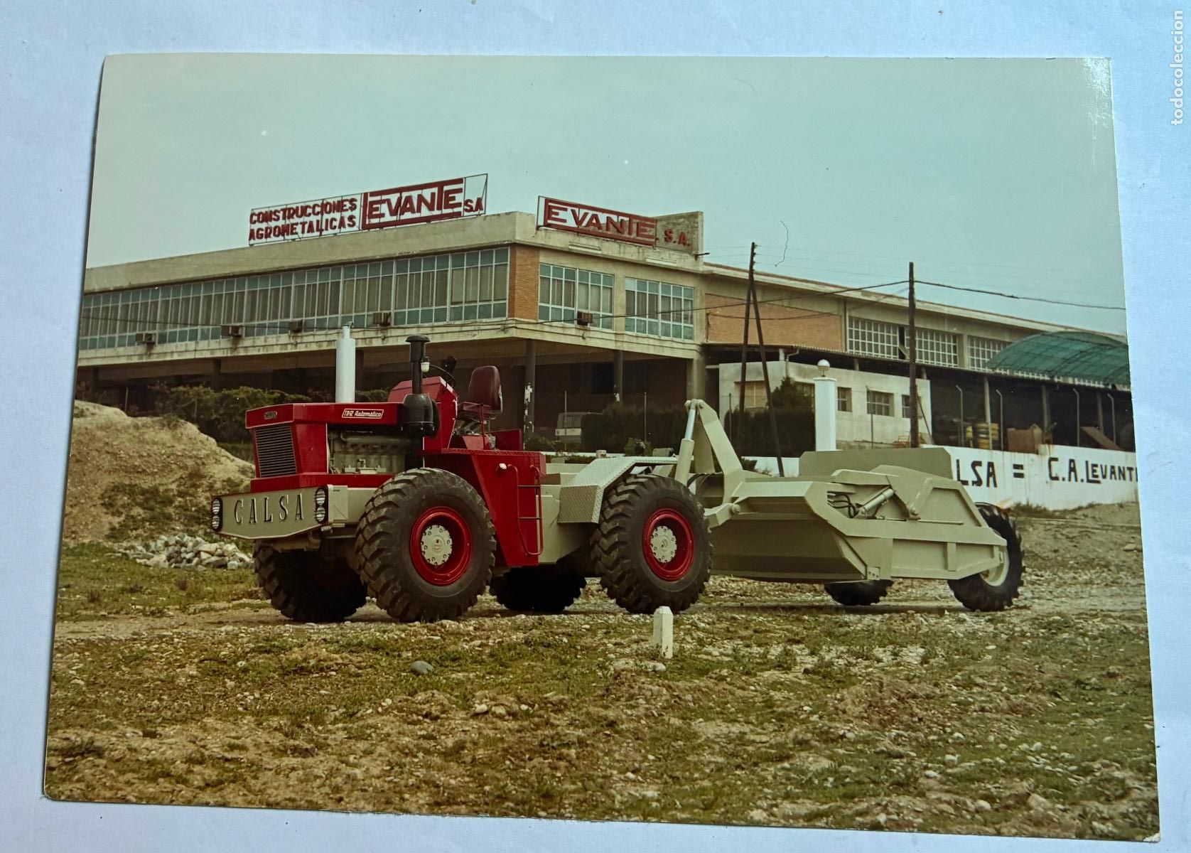 Fotograf&iacute;a antigua: FOTOGRAFIA MAQUINARIA CALSA