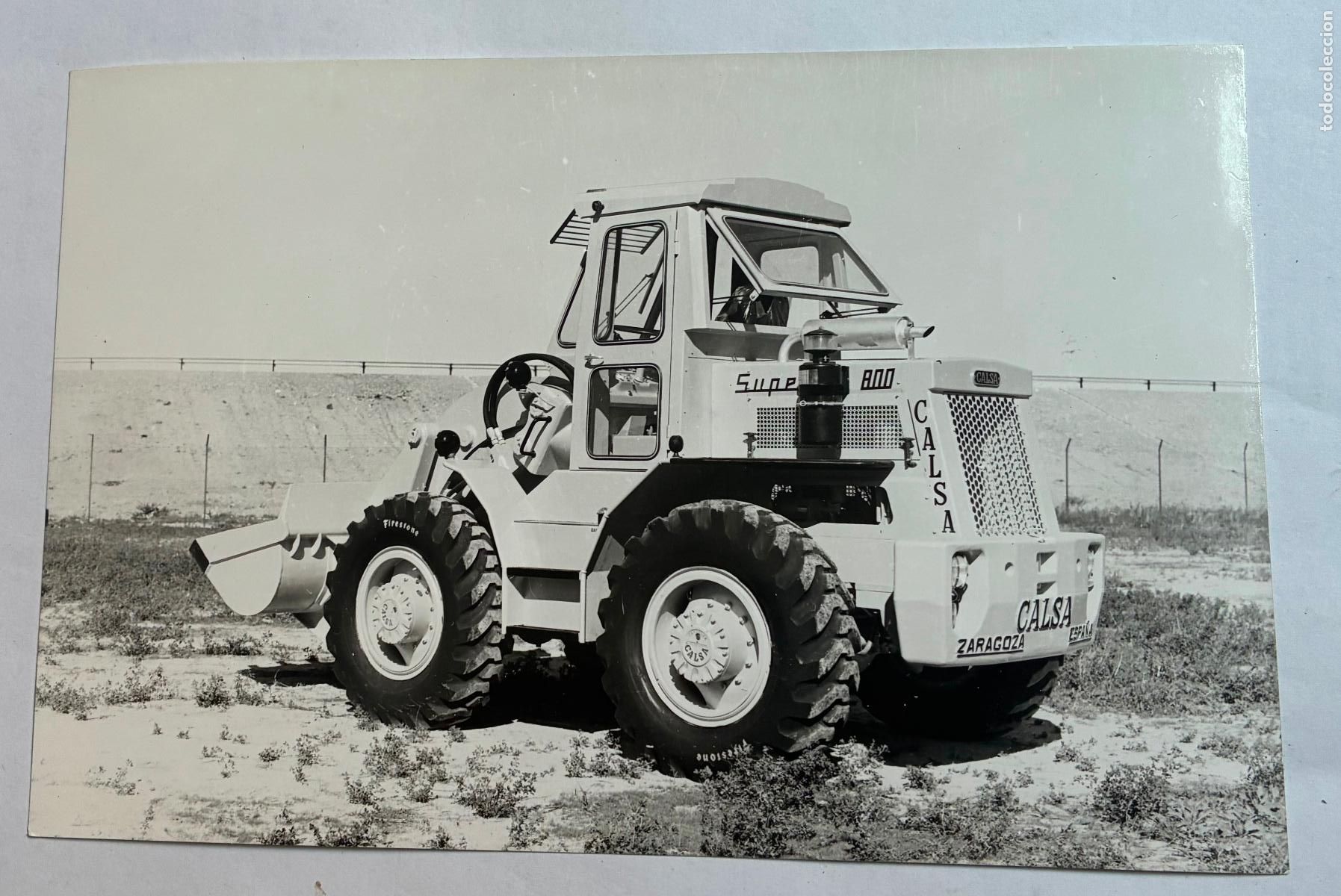 Fotograf&iacute;a antigua: FOTOGRAFIA MAQUINARIA CALSA ZARAGOZA