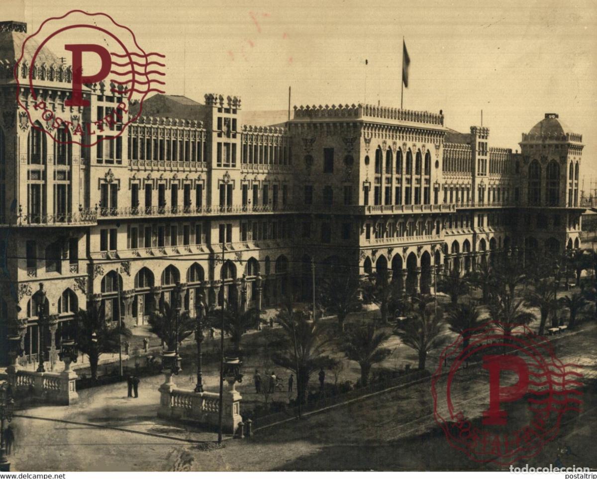 Fotograf&iacute;a antigua: EXPO 1888 HOTEL INTERNACIONAL PASSEIG DE COLON 23X17CM BARCELONA CATALU&Ntilde;A ESPA&Ntilde;A SPAIN.