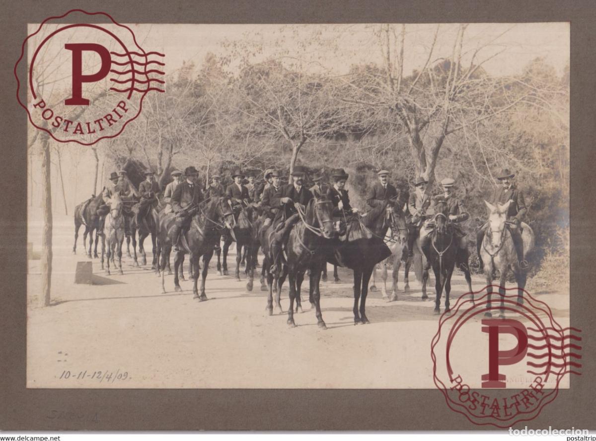 Fotograf&iacute;a antigua: 1909 J BRANGULI SOLER 22 X16 CM BARCELONA CATALU&Ntilde;A ESPA&Ntilde;A SPAIN.