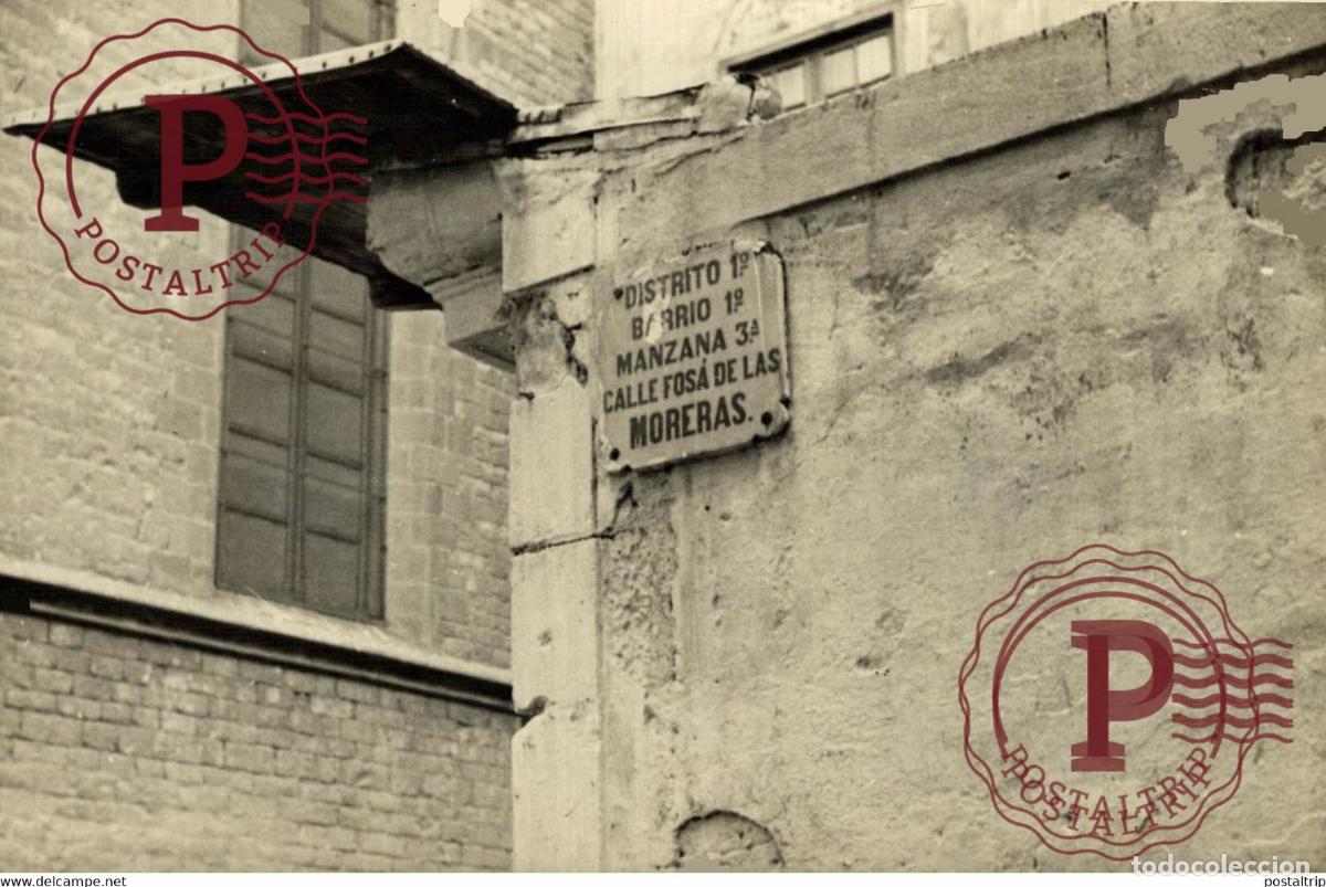 Fotograf&iacute;a antigua: BARCELONA 1DISTRICTO 1 CALLE FOSA DE LAS MORERAS 17*11cm BARCELONA CATALU&Ntilde;A ESPA&Ntilde;A SPAIN