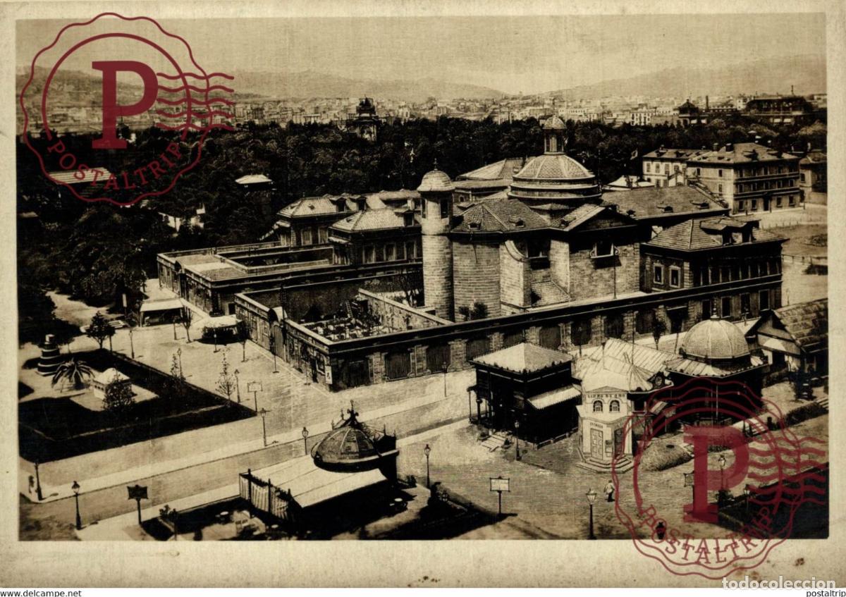 Fotograf&iacute;a antigua: BARCELONA RETROSPECTIVA EXPOSICIO UNIVERSAL 1888 VISTA PARCIAL 18*13cm BARCELONA CATALU&Ntilde;A ESPA&Ntilde;A SPA