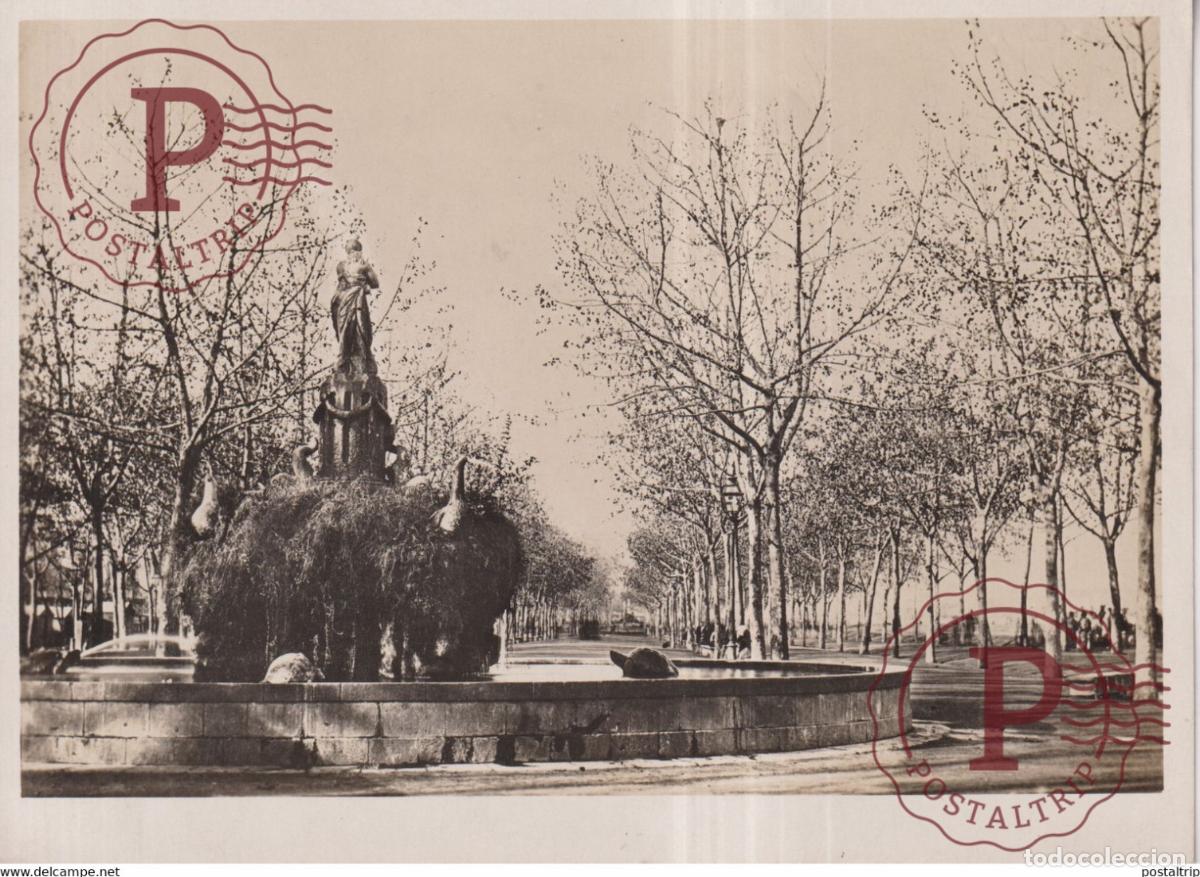 Fotograf&iacute;a antigua: BARCELONA RETROSPECTIVA FONT BROLLADOR MONUMENTAL ED.LLIBRERIA MILLA 18*13cm BARCELONA CATALU&Ntilde;A ES