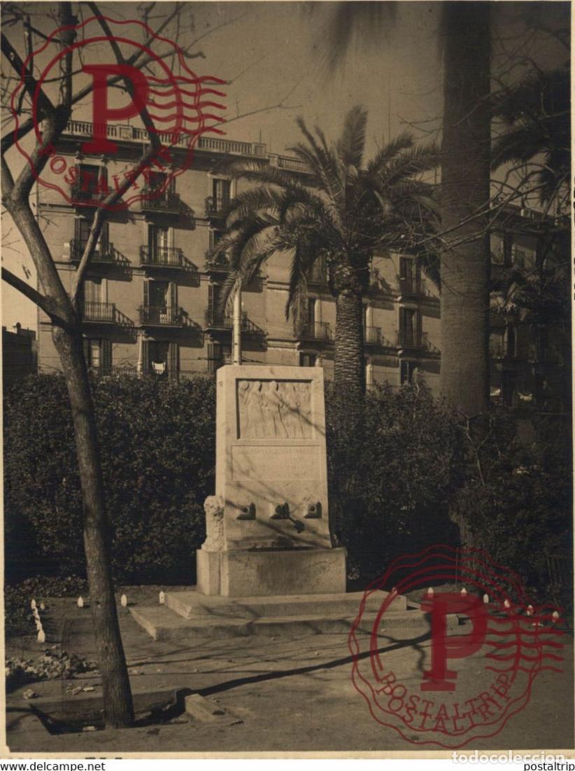 Fotograf&iacute;a antigua: BARCELONA PLAZA TETUAN SERVICIOS TECHNICOS MUNICIPALES AGUAS INDUSTRIALES 23*17cm BARCELONA ESPA&Ntilde;A