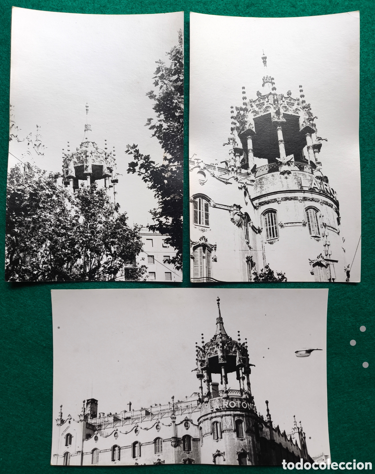 Fotograf&iacute;a antigua: BARCELONA TORRE ANDREU ARQUITECTURA MODERNISTA LA ROTONDA PG. SANT GERVASI FOTOGRAF&Iacute;A 1975