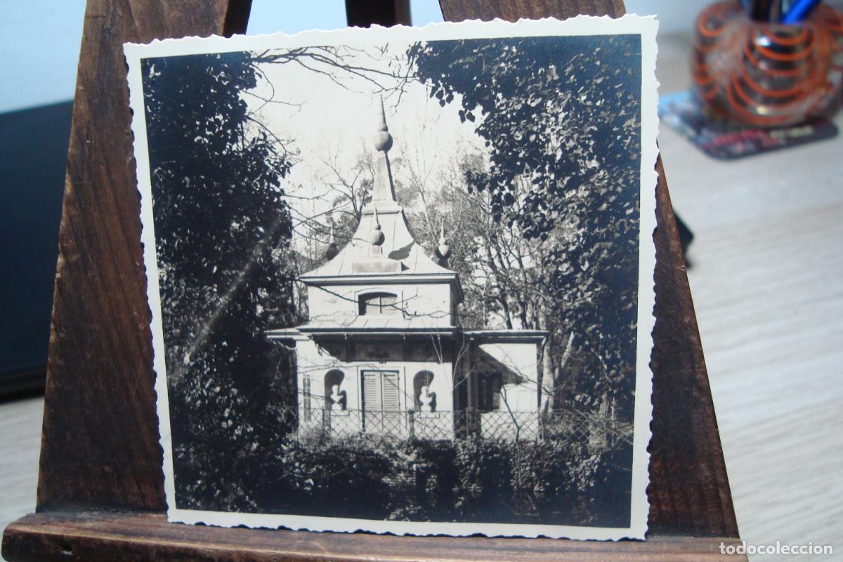 Fotograf&iacute;a antigua: ANTIGUA FOTOGRAFIA DETALLE ARQUITECTONICO. POLLENSA MALLORCA 1920.
