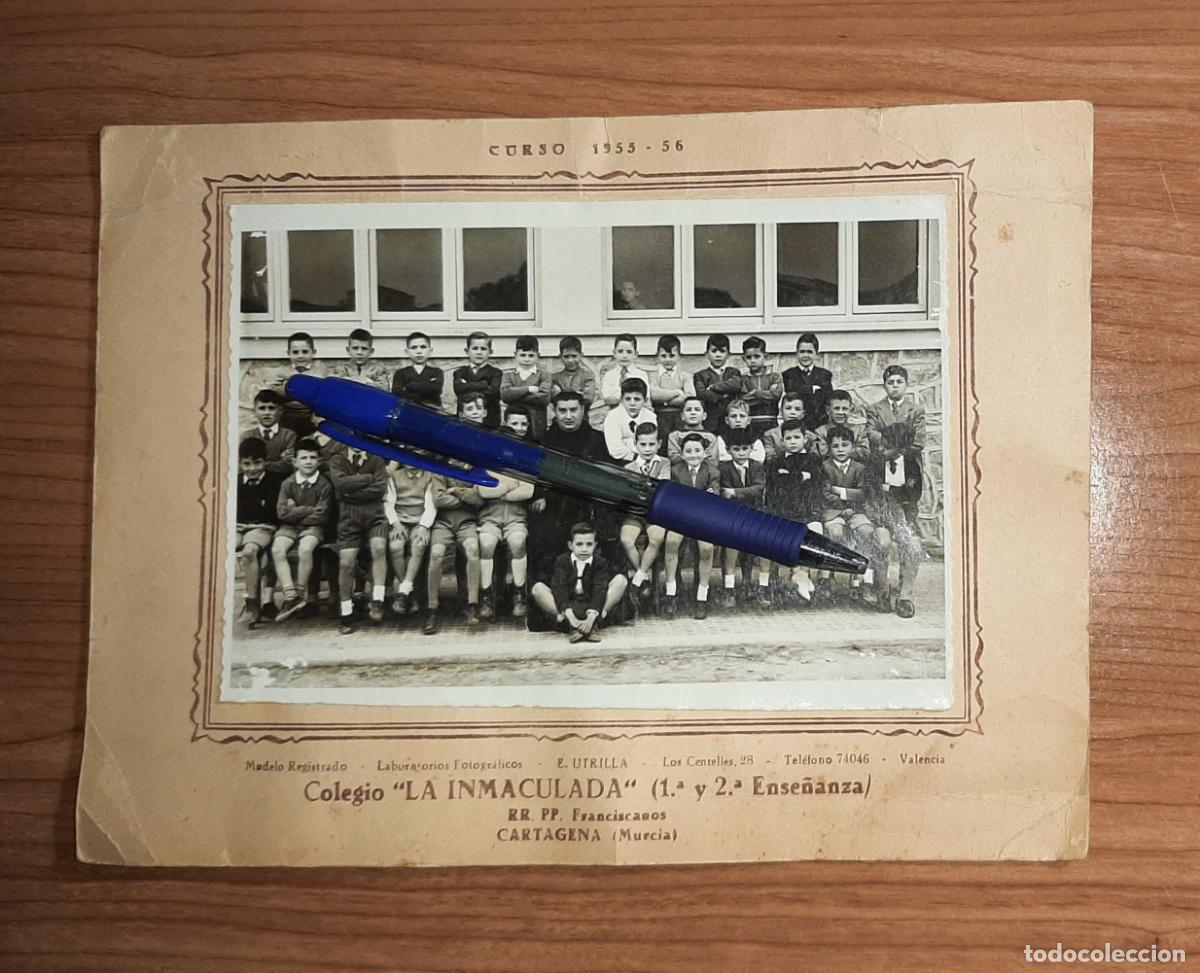 Fotograf&iacute;a antigua: ANTIGUA FOTOGRAFIA DE COLEGIO LA INMACULADA DE CARTAGENA 1956