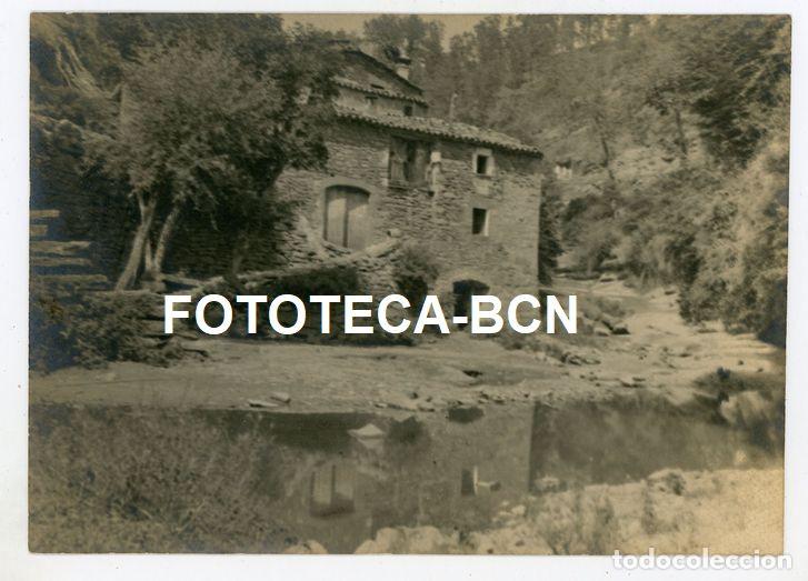 Fotograf&iacute;a antigua: FOTO ORIGINAL RUPIT I PRUIT MOLI DE LA RIERA A&Ntilde;OS 20