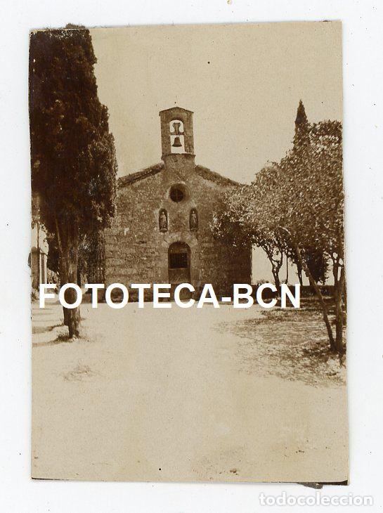 Fotograf&iacute;a antigua: FOTO ORIGINAL MONASTERIO DE MONTSERRAT ERMITA SANT ISCLE SANTA VICTORIA A&Ntilde;OS 20