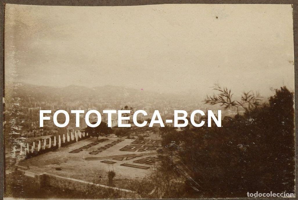 Fotograf&iacute;a antigua: FOTO ORIGINAL BARCELONA JARDINES DE MONTJUIC A&Ntilde;OS 20