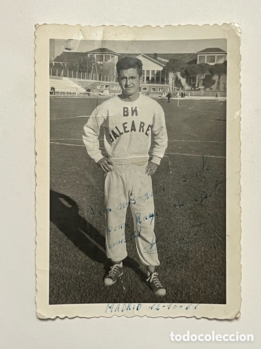 Fotograf&iacute;a antigua: BATALL&Oacute;N BALEARES.. ? Fotograf&iacute;a joven en su tiempo en filas&hellip; (a.1961) Med&iacute;das: 7,5 x 10,5 cm