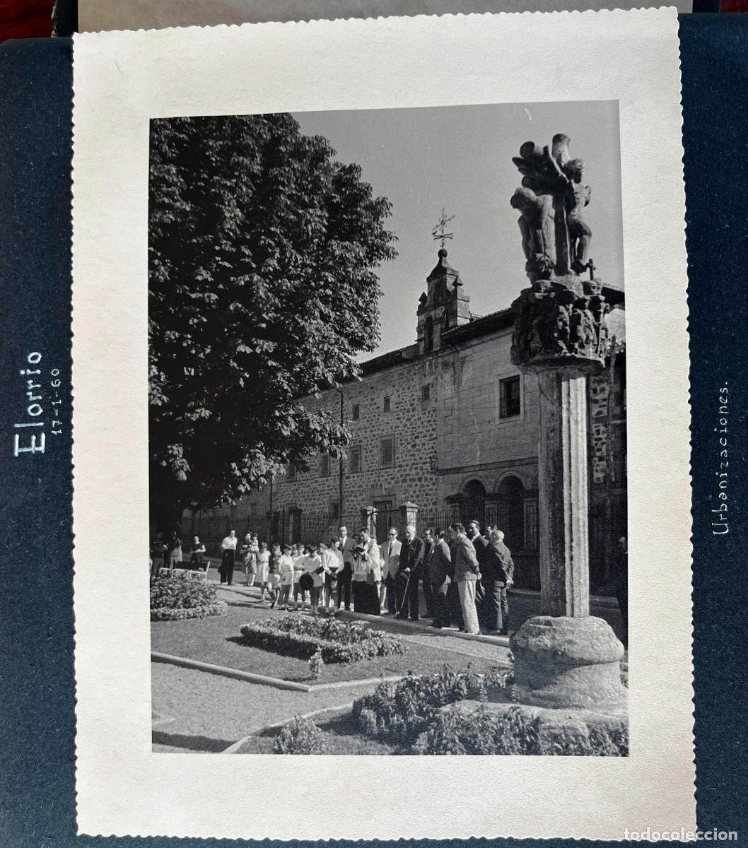 Photographie ancienne: FOTOGRAFIA DE ELORRIO (VIZCAYA) 17-7-1960, INAUGURACION DE LAS URBANIZACIONES, MIDE 23,5 X 17,5 CMS.