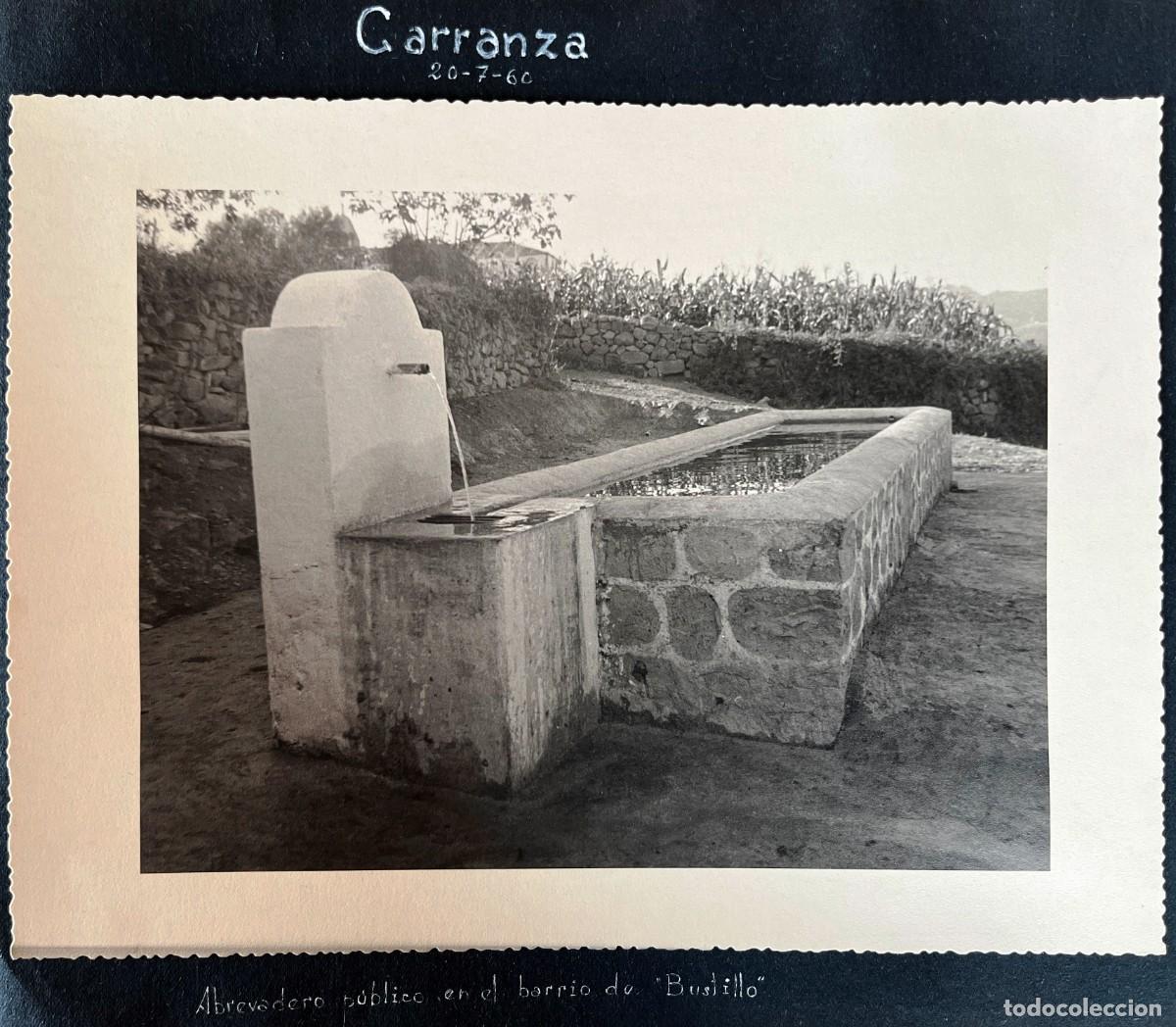 Fotograf&iacute;a antigua: FOTOGRAFIA DE CARRANZA (VIZCAYA) 18-7-1960, ABREVADERO PUBLICO EN EL BARRIO DE BUSTILLO, MIDE 23,5 X