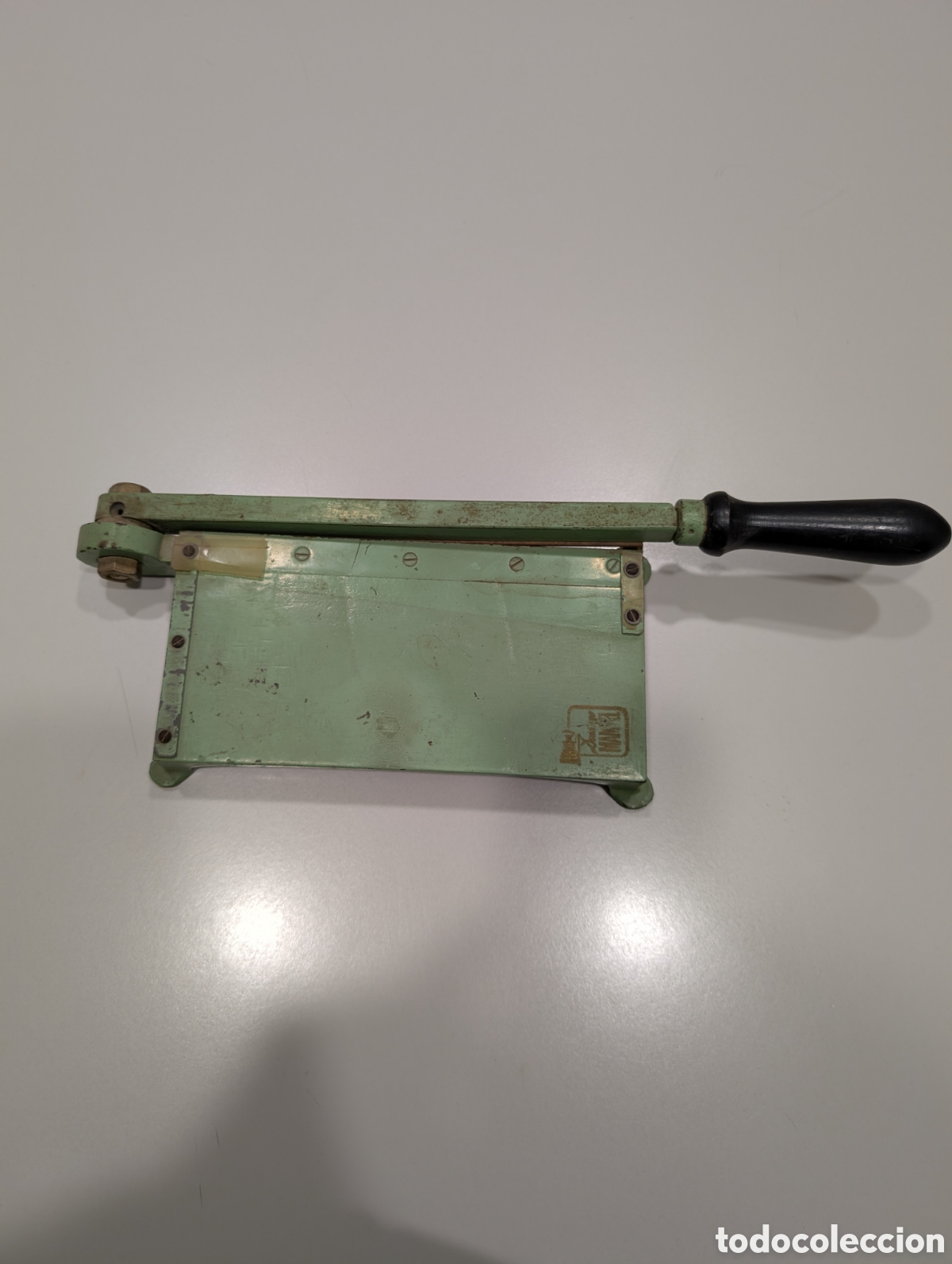 Fotograf&iacute;a antigua: Antigua Guillotina Fotogr&aacute;fica Domingo Mampel - Hierro Fundido - A&ntilde;os 50/60