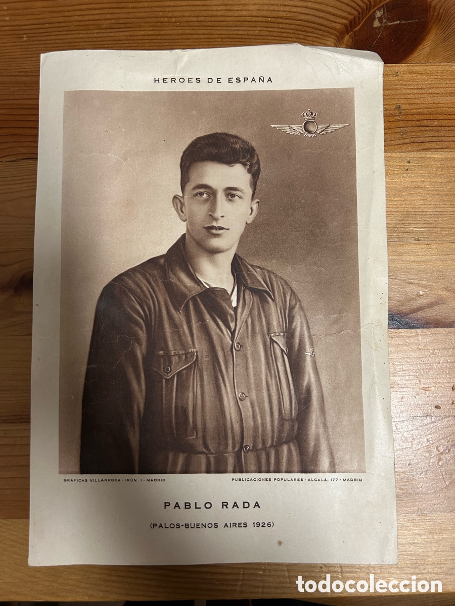 Alte Fotografie: Antigua litograf&iacute;a, Pablo Rada