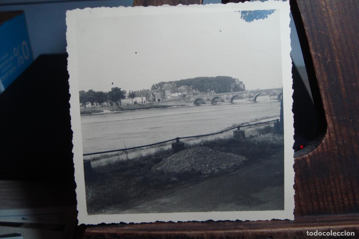 Fotografia antiga: ANTIGUA FOTOGRAFIA VISTA DE PUENTEAREAS PONTEAREAS PONTEVEDRA 1923.