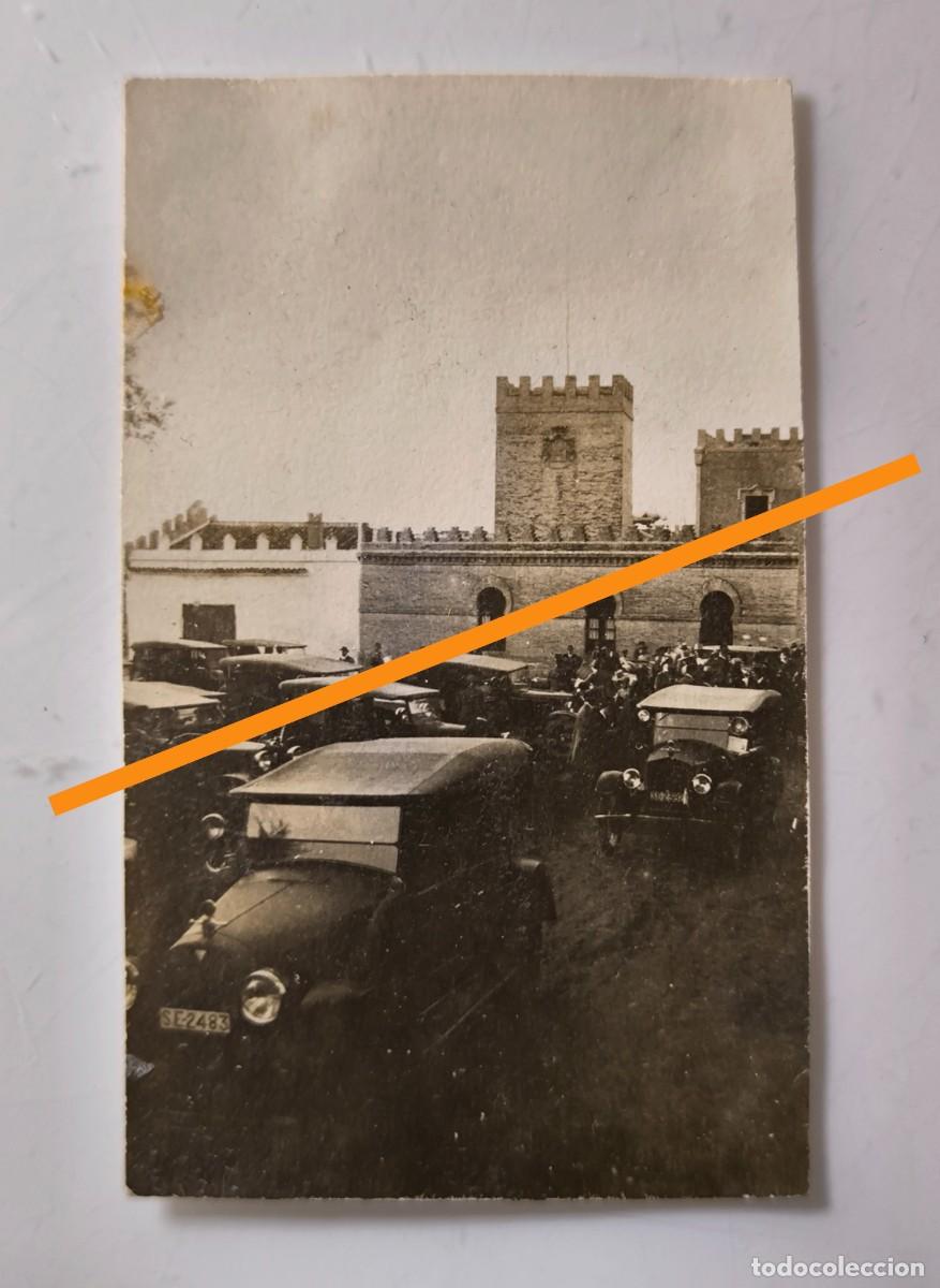 Fotografia antiga: Antigua fotograf&iacute;a. Hacienda Castilleja de Talhara. Benacaz&oacute;n. Sevilla.