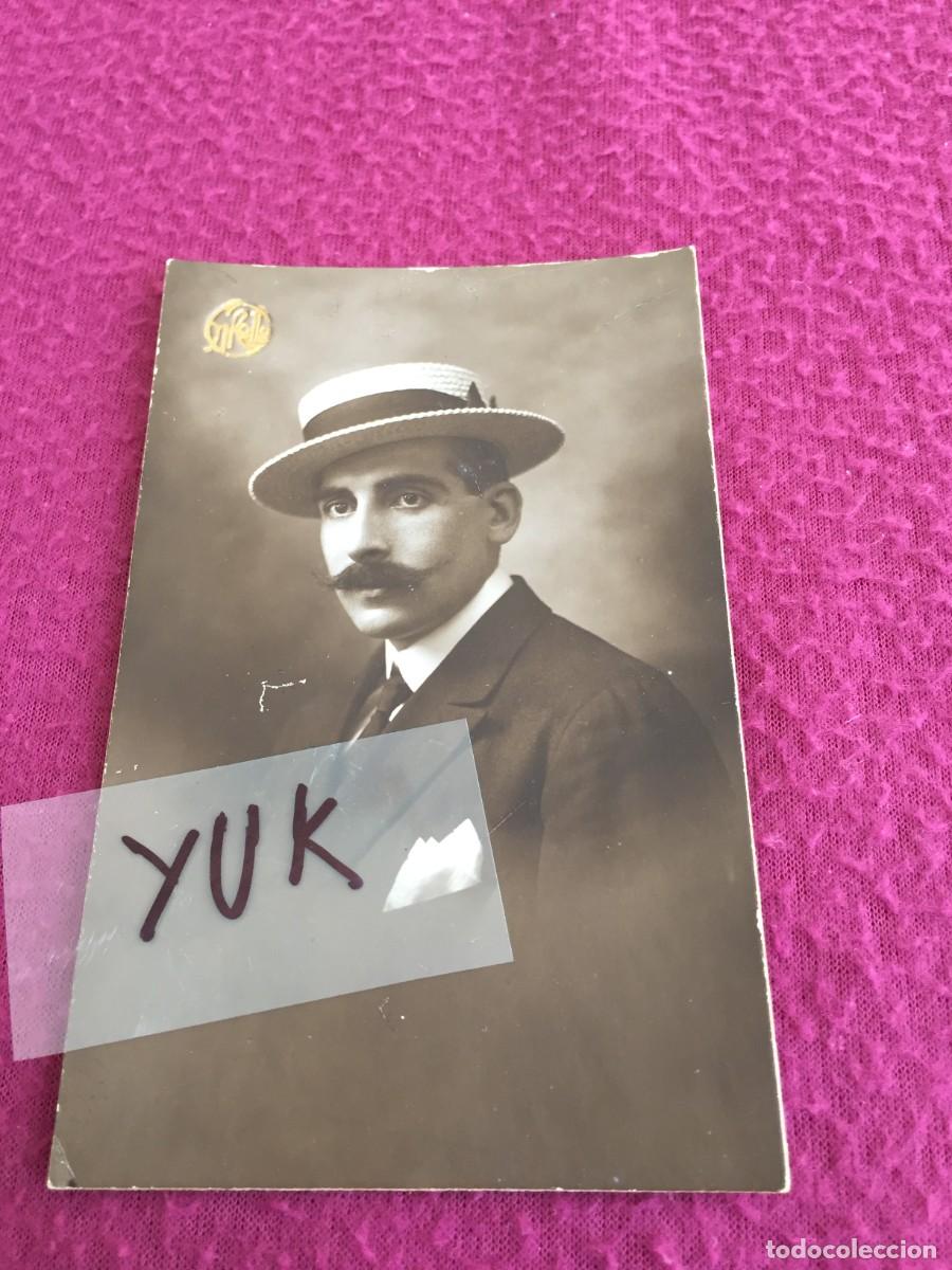 Fotograf&iacute;a antigua: FOTO DE ROMUALDO, EL HERMANO DEL CANTANTE DE OPERA ARAGONES VICTORIANO REDONDO DEL CASTILLO 1919