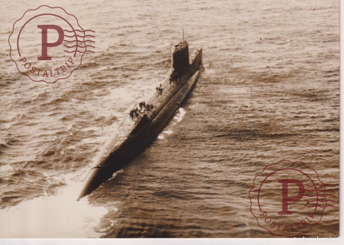 Fotografia antiga: N PLONGEE TOUR DU MONDE EN 83 JOURS MAGELLAN TRITON SOUS MARIN NUCLEAIRE 18X13CM. FOTOGRAFIA. PHOTO