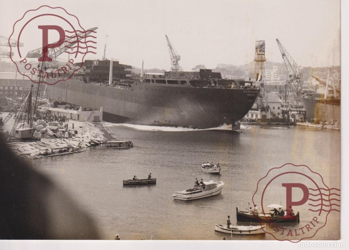 Fotograf&iacute;a antigua: CENTAURE. SHIP. BATEAU. BARCO FOTO+-18x13CM