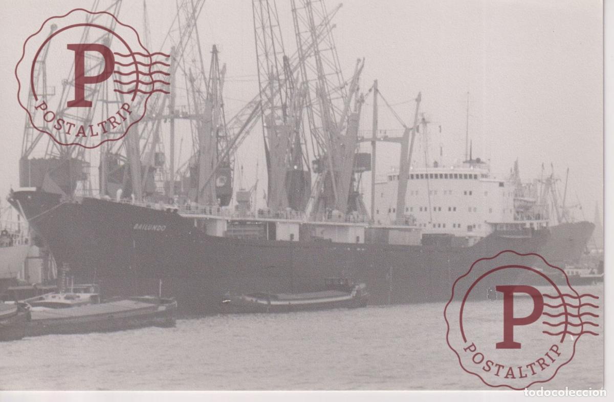 Fotografia antiga: BAILUNDO. BARCO. BATEAU. SHIP. FOTO. PHOTO 14X9CM