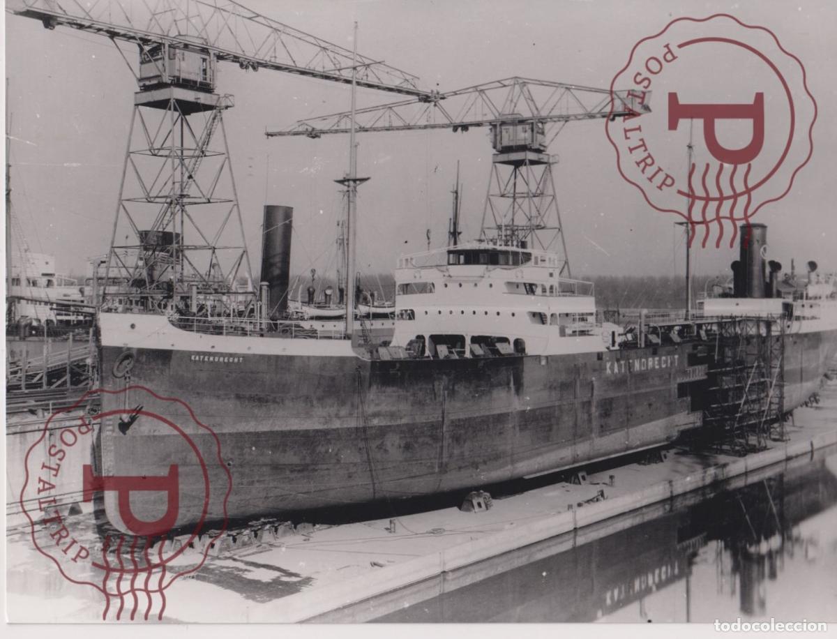 Fotografia antiga: KATENDRACHT. BARCO. BATEAU. SHIP. FOTO. PHOTO 24X18CM