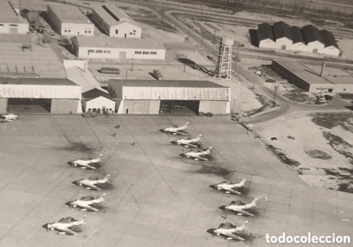 Fotograf&iacute;a antigua: AVIACI&Oacute;N EJ&Eacute;RCITO DEL AIRE BASE A&Eacute;REA DE ZARAGOZA C. 1965