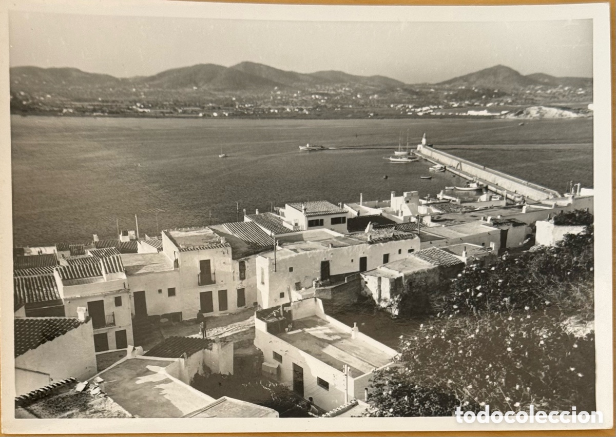 Antique Photography: Ibiza puerto fotograf&iacute;a de 11 x 15,5