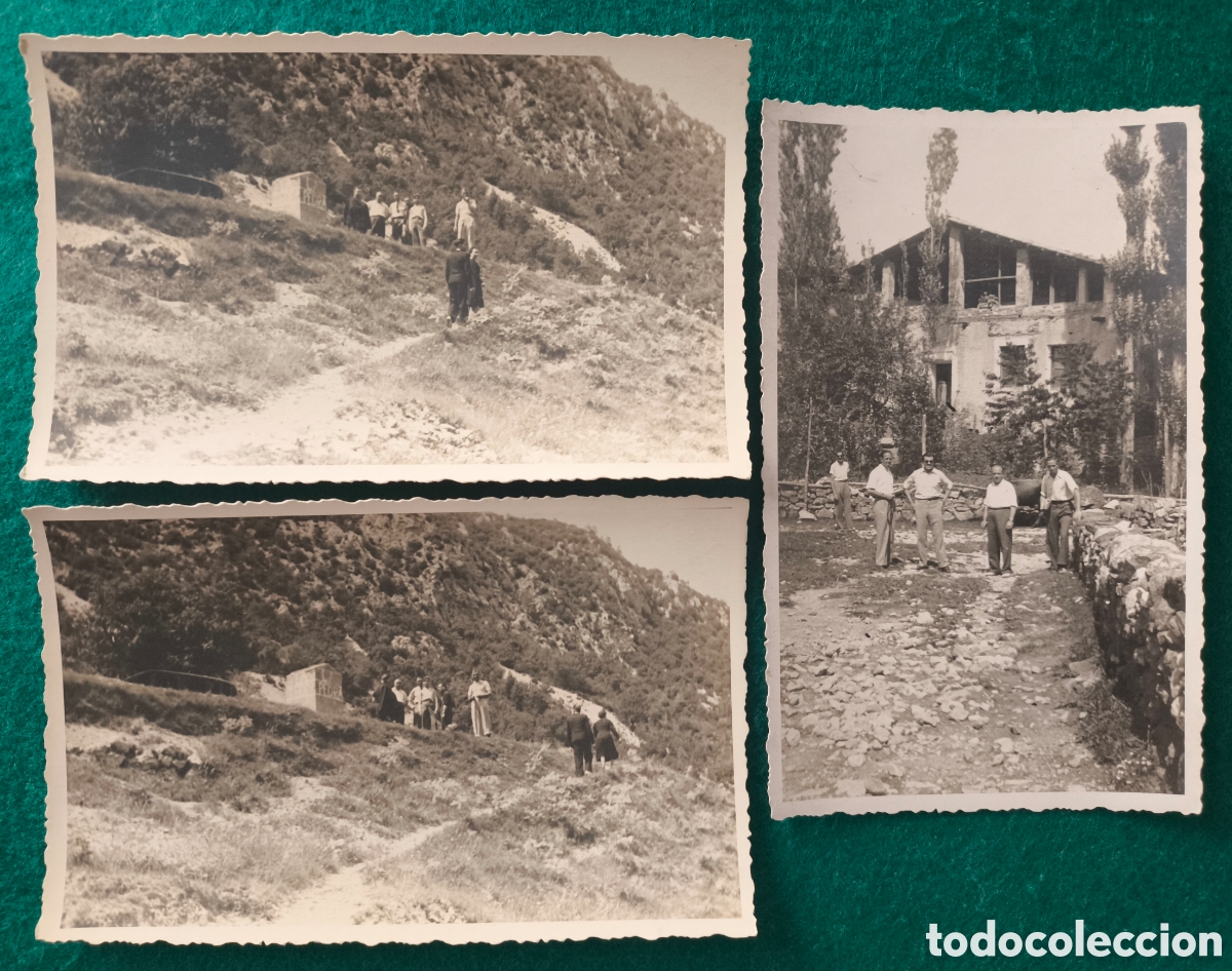 Fotograf&iacute;a antigua: SAN LLOREN&Ccedil; DE MORUNYS EXCURSI&Oacute; FOTOGRAF&Iacute;A POSTAL FOTOGR&Aacute;FICA LOTE 3 SOLSON&Egrave;S LLEIDA C. 1960