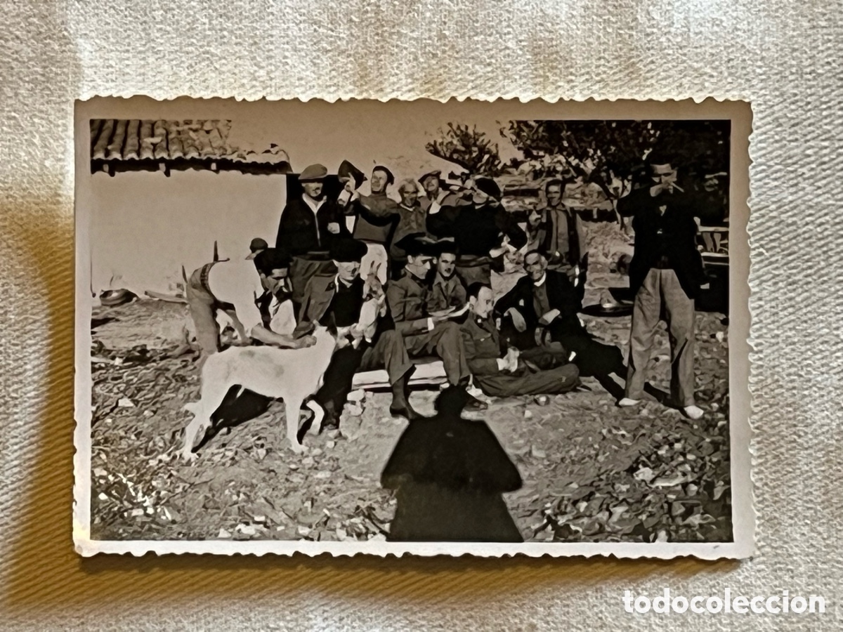 Fotograf&iacute;a antigua: GUARDIA CIVIL. PINA DE EBRO Zaragoza.. Guardia Civil y lugare&ntilde;os. Fotograf&iacute;a de otra &eacute;poca (h.1950?)