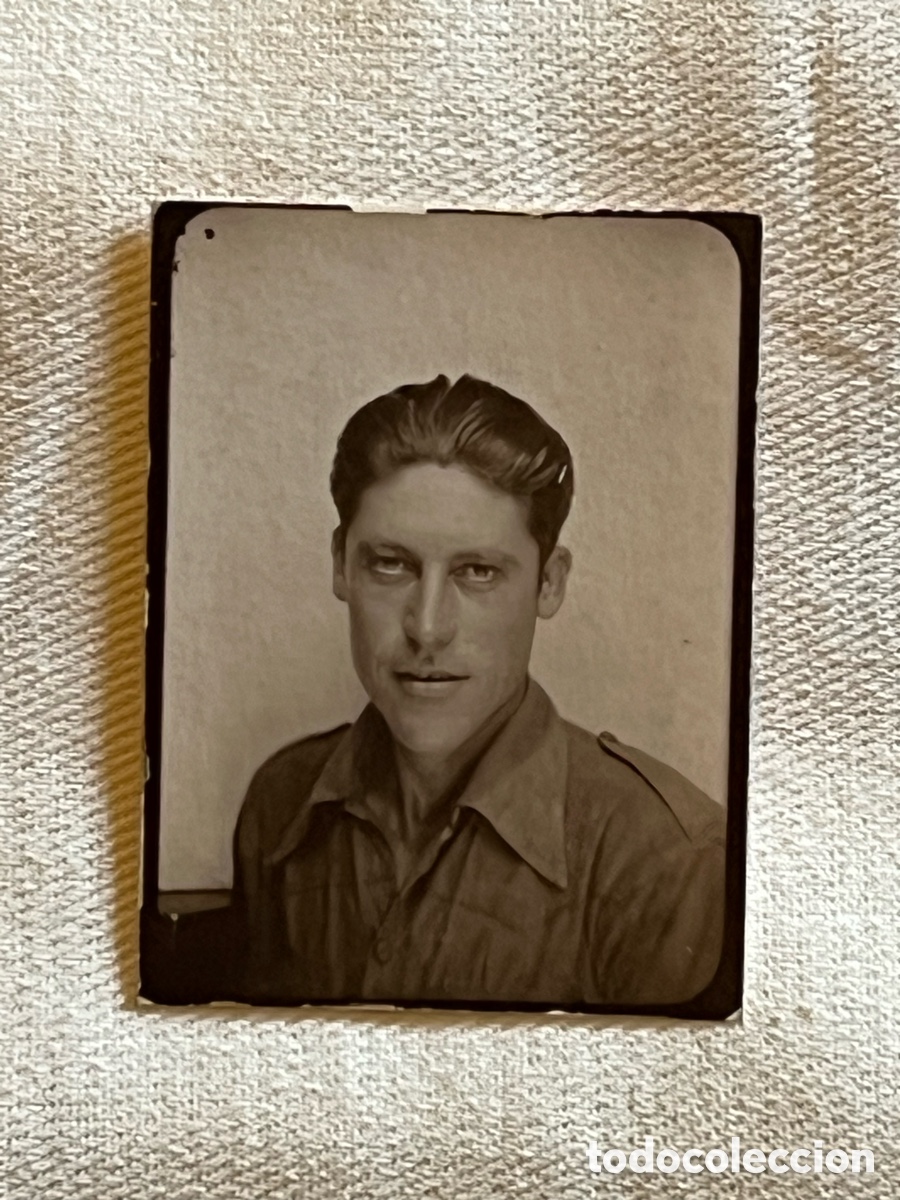 Fotograf&iacute;a antigua: FOTOMATON. Fotograf&iacute;a Manuel el Soldado de Ribarroja del Turia (h.1950?)