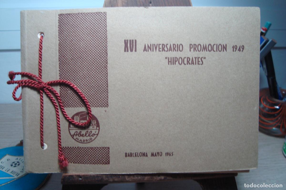 Fotograf&iacute;a antigua: ALBUM FOTOGRAFICO. XVI ANIVERSARIO PROMOCION HIPOCRATES 1949. BARCELONA 1965. QUIMICOS ABELLO S.A