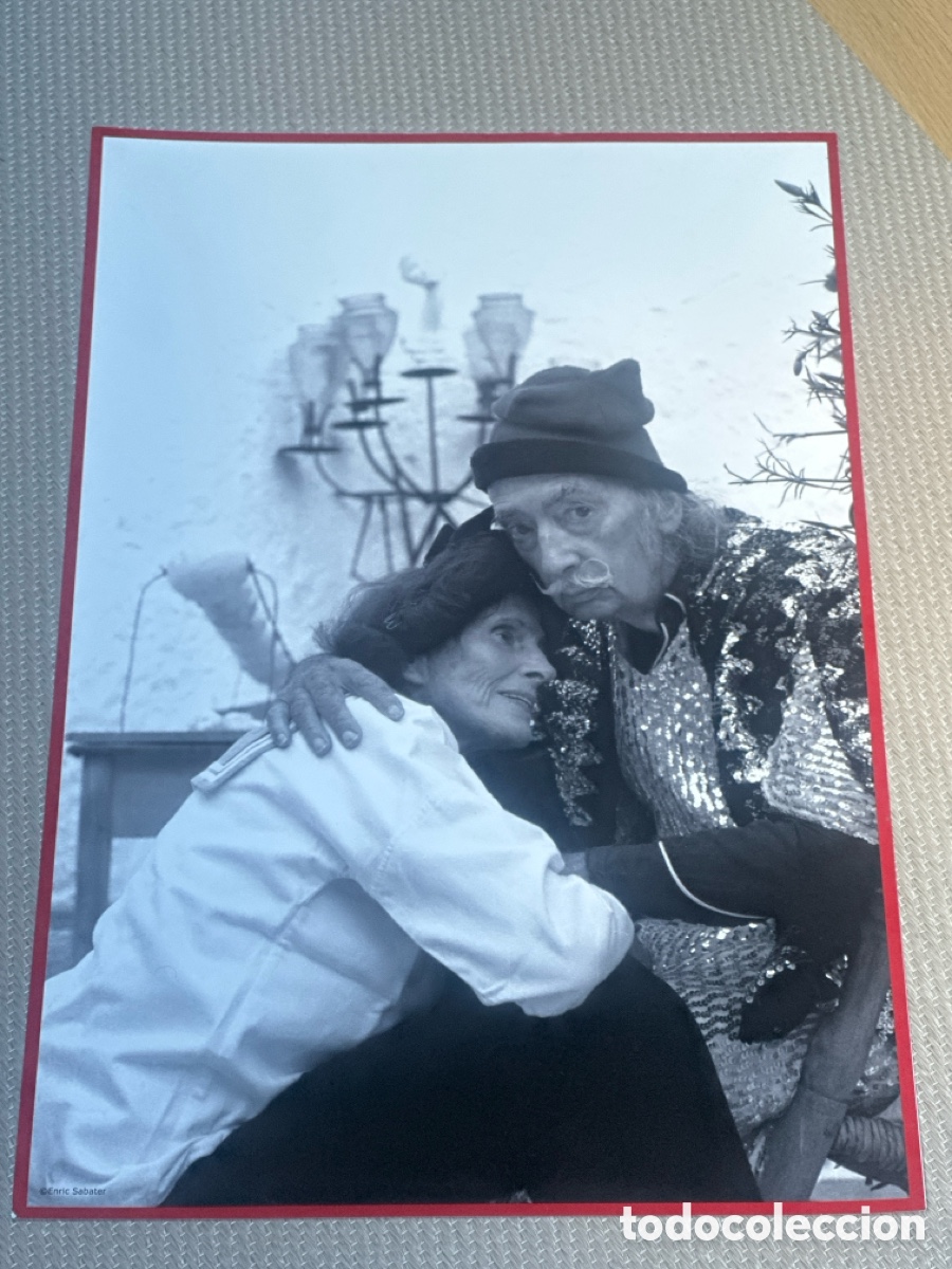 Fotograf&iacute;a antigua: Fotografia Salvador Dali y Gala por Enric Sabater