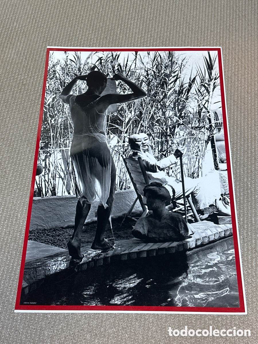 Fotograf&iacute;a antigua: Fotografia Salvador Dali por Enric Sabater