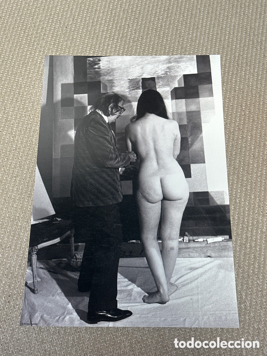 Fotograf&iacute;a antigua: Fotografia Salvador Dali por Enric Sabater 24x35