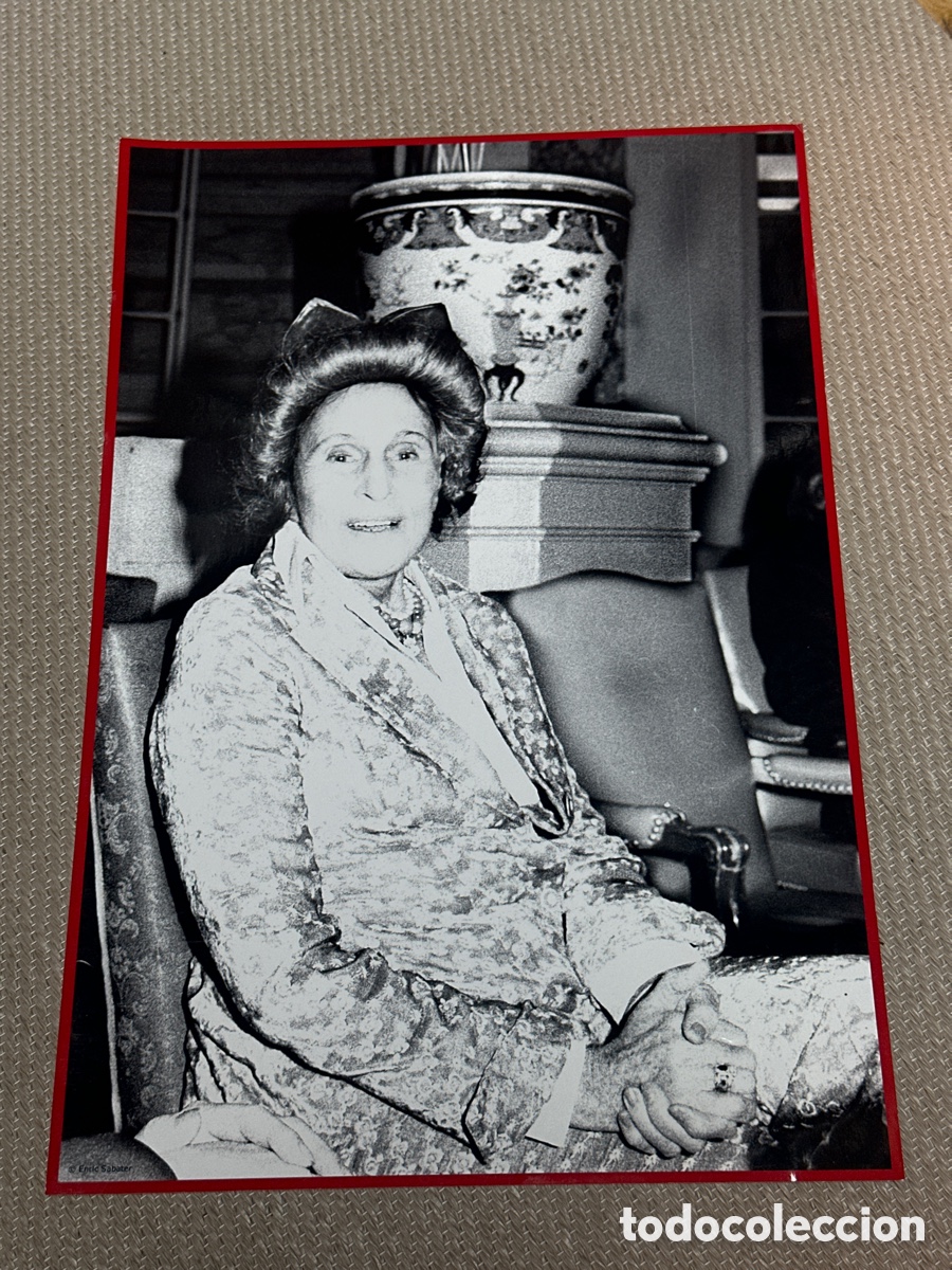 Fotograf&iacute;a antigua: Fotografia Salvador Dali Gala por Enric Sabater