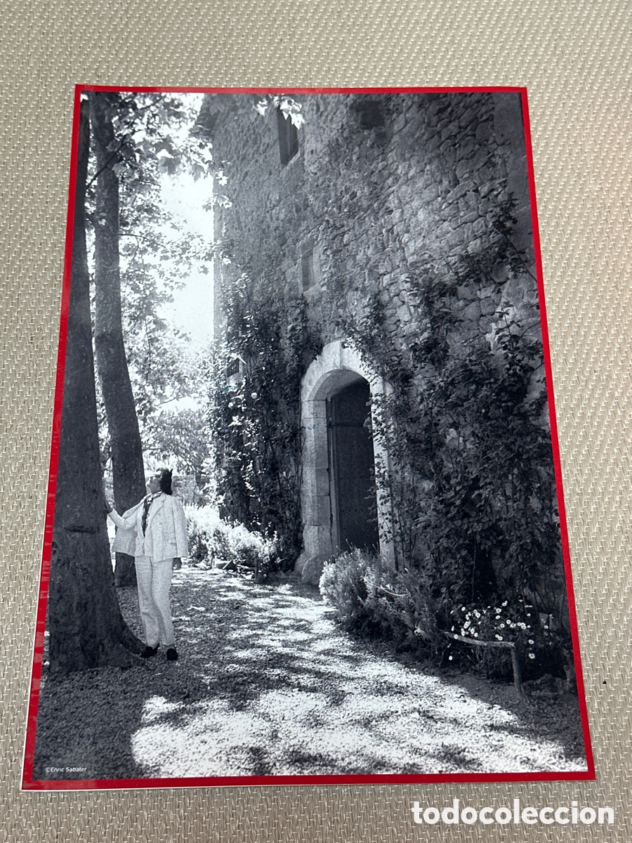 Fotograf&iacute;a antigua: Fotografia Salvador Dali Gala por Enric Sabater 31x45