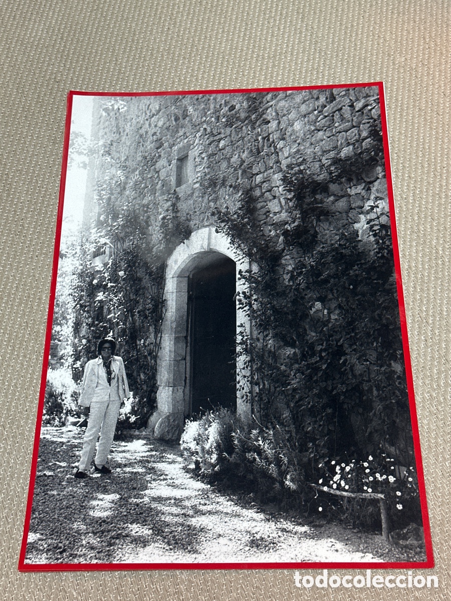 Fotograf&iacute;a antigua: otografia Salvador Dali Gala por Enric Sabater 31x45