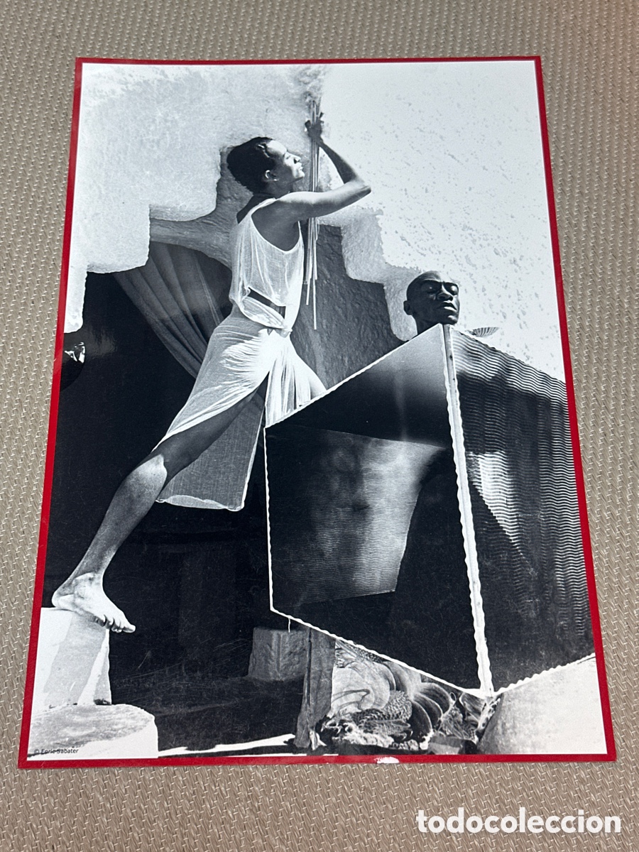 Fotograf&iacute;a antigua: otografia Salvador Dali por Enric Sabater 31x45