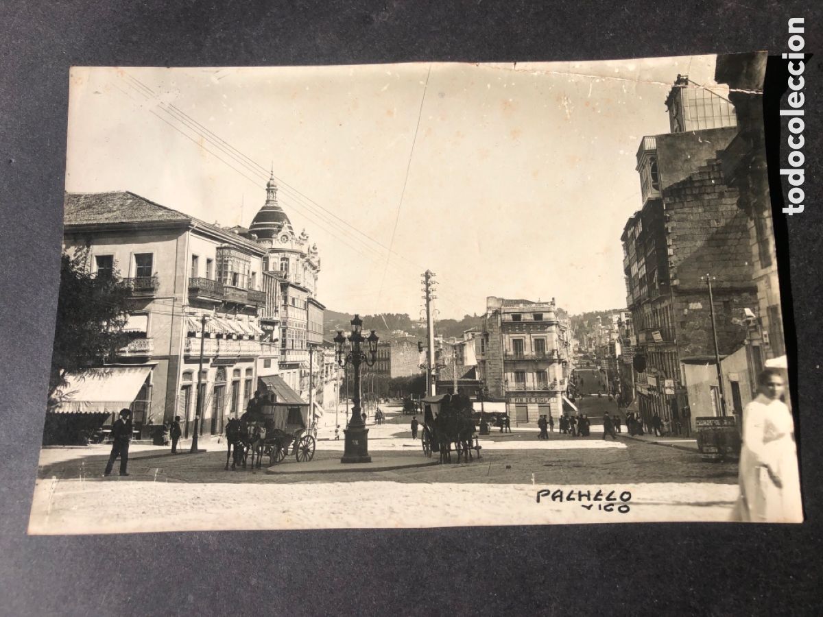 Fotograf&iacute;a antigua: Antigua foto de Vigo Pontevedra Pacheco