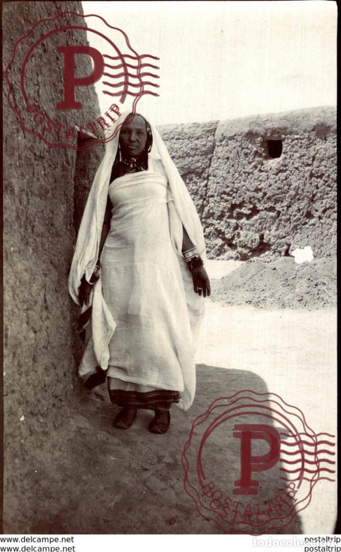 Antique Photography: NATIVE WOMAN ANDERMAN 14*9CM Fonds Victor FORBIN 1864-1947