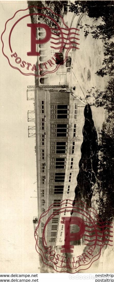 Antique Photography: Centrale hydro&eacute;lectrique de l&Icirc;le Maligne QU&Eacute;BEC CANADA 24*10CM Fonds Victor FORBIN 1864-1947