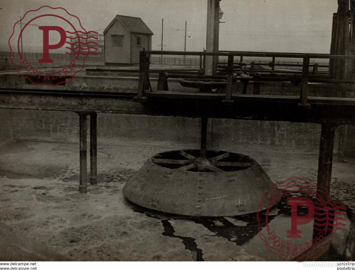 Antique Photography: LONDON THE DRAINING SYSTEM 21*16CM Fonds Victor FORBIN 1864-1947