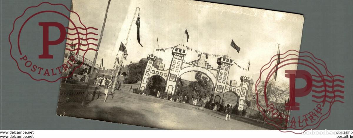 Antique Photography: ARCH AT THE RAILWAY STATION +- 14* 8 CM&nbsp;Fonds Victor FORBIN 1864-1947