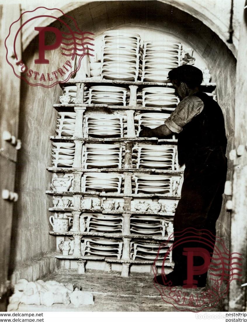 Photographie ancienne: POTTERY MAKING verwood dorset +- 21*17CM&nbsp;Fonds Victor FORBIN 1864-1947