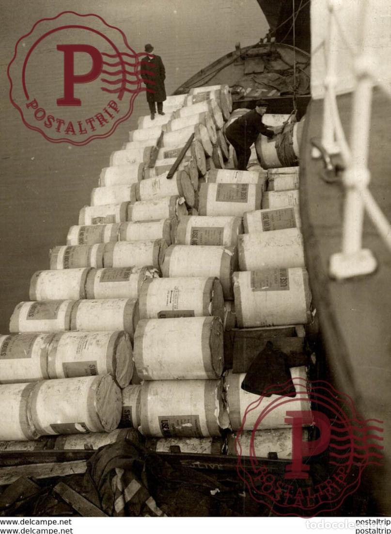 Fotografia antiga: NEWSPAPER DAILY MAIL LONDON PAPER, PULPE, IMPRIMERIE, IMPRENTA PRINTING +- 15*11CM&nbsp;Fonds Victor FOR