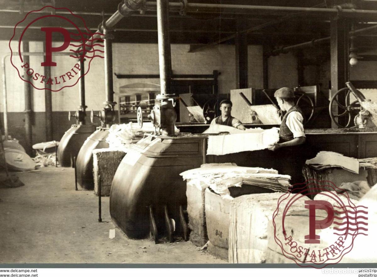 Fotografia antiga: NEWSPAPER DAILY MAIL LONDON PAPER, PULPE, IMPRIMERIE, IMPRENTA PRINTING +- 15*11CM&nbsp;Fonds Victor FOR